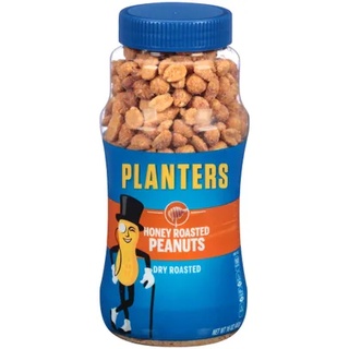 PLANTERS DRY ROASTED Honey PEANUTS แพนเตอร์ ถั่วลิสงคั่ว อบน้ำผึ้ง 453g.