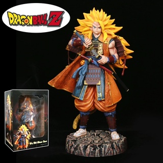 ฟิกเกอร์ PVC อนิเมะ Dragon Ball GK Son Goku Samurai Super Saiyan