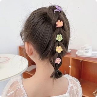 ชุดยางรัดผมหางม้าน่ารัก สไตล์เกาหลี สําหรับเด็กผู้หญิง 10 20 ชิ้น