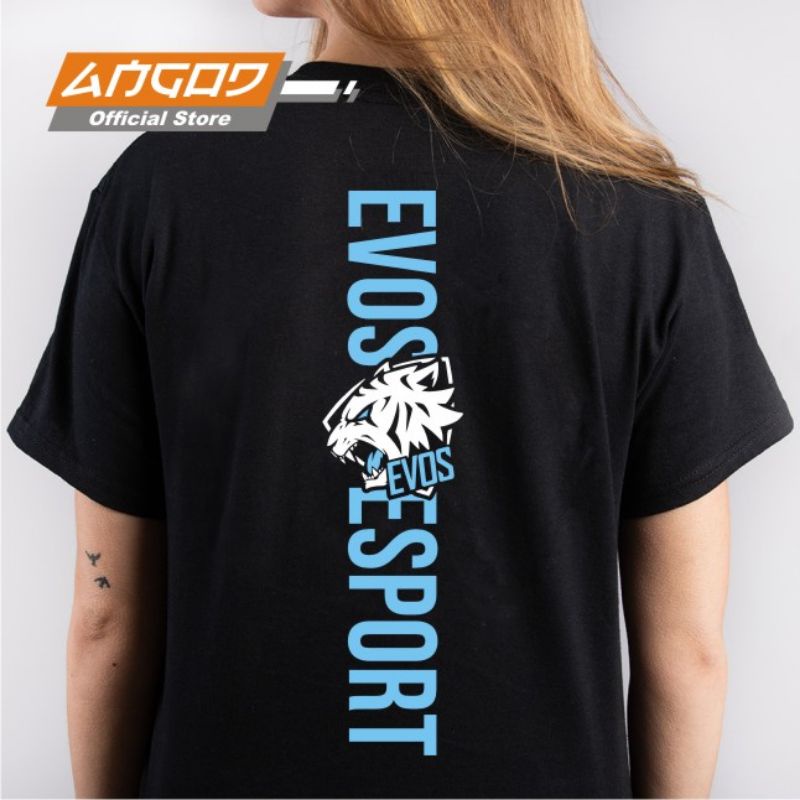 เสื้อยืด พิมพ์ลายเกม Angod EVOS ESPORT DISTRO MOBILE LEGENDS ONIC RRQ ...