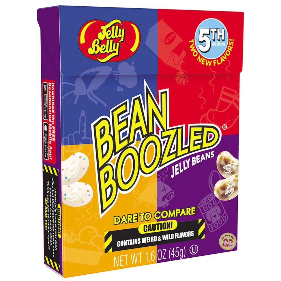 🚚💨พร้อมส่ง 🍬Bean Boozled Jelly Beans ลูกอมรสประหลาด เวอร์ชั่น5 กล่องเล็ก