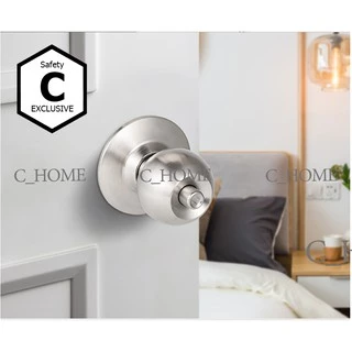 C_HOME ลูกบิดลูกบินประตูมี3แบบ ลูกบิดประตูสแตนเลสห้องนอนมีกุญแจ ลูกบิดประตูสแตนเลสห้องน้ำไม่มีกุญแจ ลูกบิดประตูACมีกุญแจ