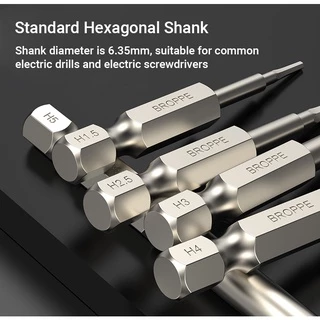 Security Tamper-proof ไขควง Bits Torx หัว 50/75/100/150 มม., 6 จุด S2 เหล็กแม่เหล็ก Tamper Proof Star ไขควงเครื่องมือ Bit 1/4 "Hex Shank T5-T40