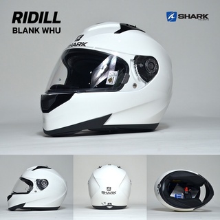 SHARK หมวกกันน็อค รุ่น RIDILL สีขาว สีดำด้าน สีดำเงา