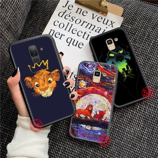 เคสโทรศัพท์มือถือลายการ์ตูนสิงโตสําหรับ Samsung J4 Core J6 Plus Prime J7 Duo J8 2018 S10E