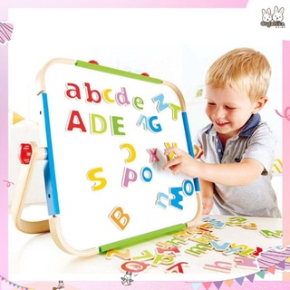 ชุดแม่เหล็ก Hape ABC Magnetic Letters 52 ชิ้น นำมาติดตู้เย็น หรือกระดานแม่เหล็กได้ ฝึกการเรียนรู้ตัวอักษรภาษาอังกฤษ