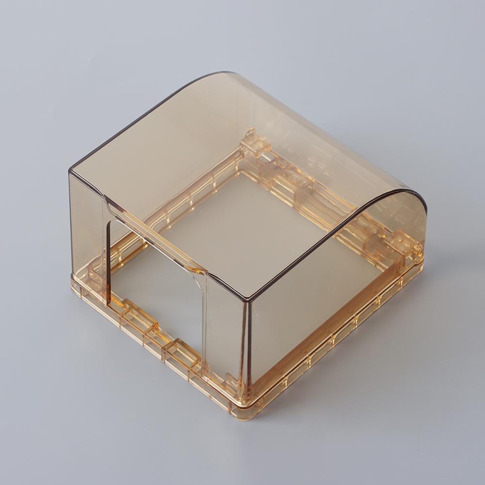 Suhu ฝาครอบสวิตช์ไฟ แบบติดผนัง ป้องกันน้ํากระเซ็น มีกาวในตัว 1 ชิ้น