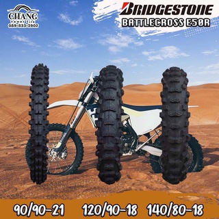 Bridgestone ยางมอเตอร์ไซค์ (รถวิบาก)  90/90-21 , 120/90-18 , 140/80-18 ยี่ห้อBridgestone รุ่นBattlecross E50 ปี2022