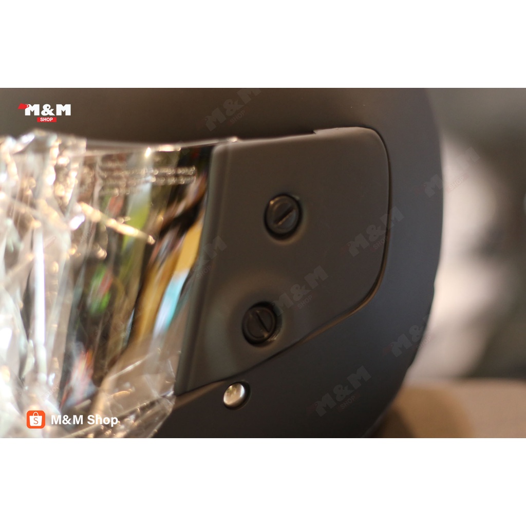 หมวกกันน็อค INDEX 811 เต็มใบ Plan ชิวปรอทขาว SIZE L finnie77