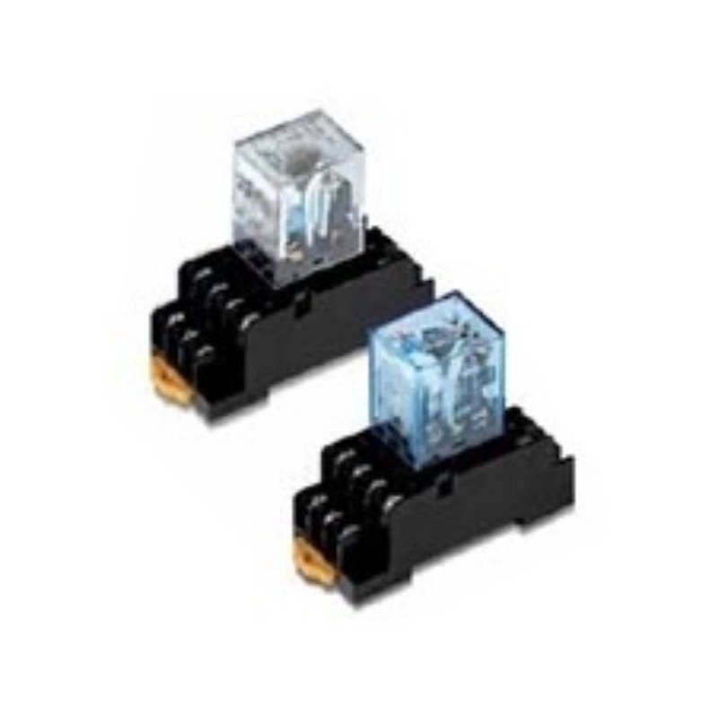 ￼LY2N-J รีเลย์ ทนกระแส 10A มี 12VDC 24VDC 24VAC 110VAC รูปที่ 2