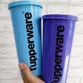 แก้วน้ํา TUPPERWARE ขนาดใหญ่ 2 ชิ้น จํานวนจํากัด 2 ชิ้น