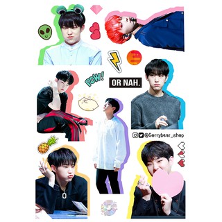 Seventeen Sticker Die-Cut  สติ๊กเกอร์ เซเว่นทีน กันน้ำ/เรซิ่น