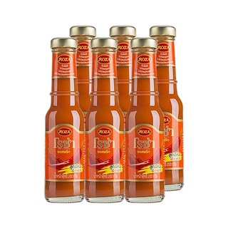 พร้อมส่ง! โรซ่า ซอสพริก 200 กรัม x 6 ขวด Roza Chili Sauce 200 g x 6