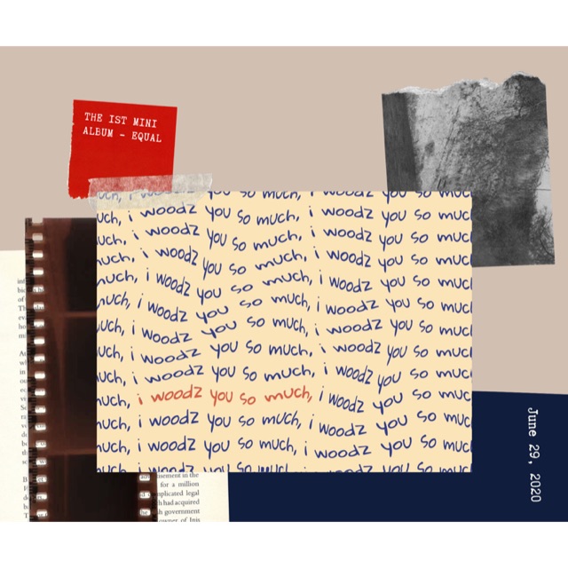 💙 postcard woodz v.2 - โชซึงยอน 🧡