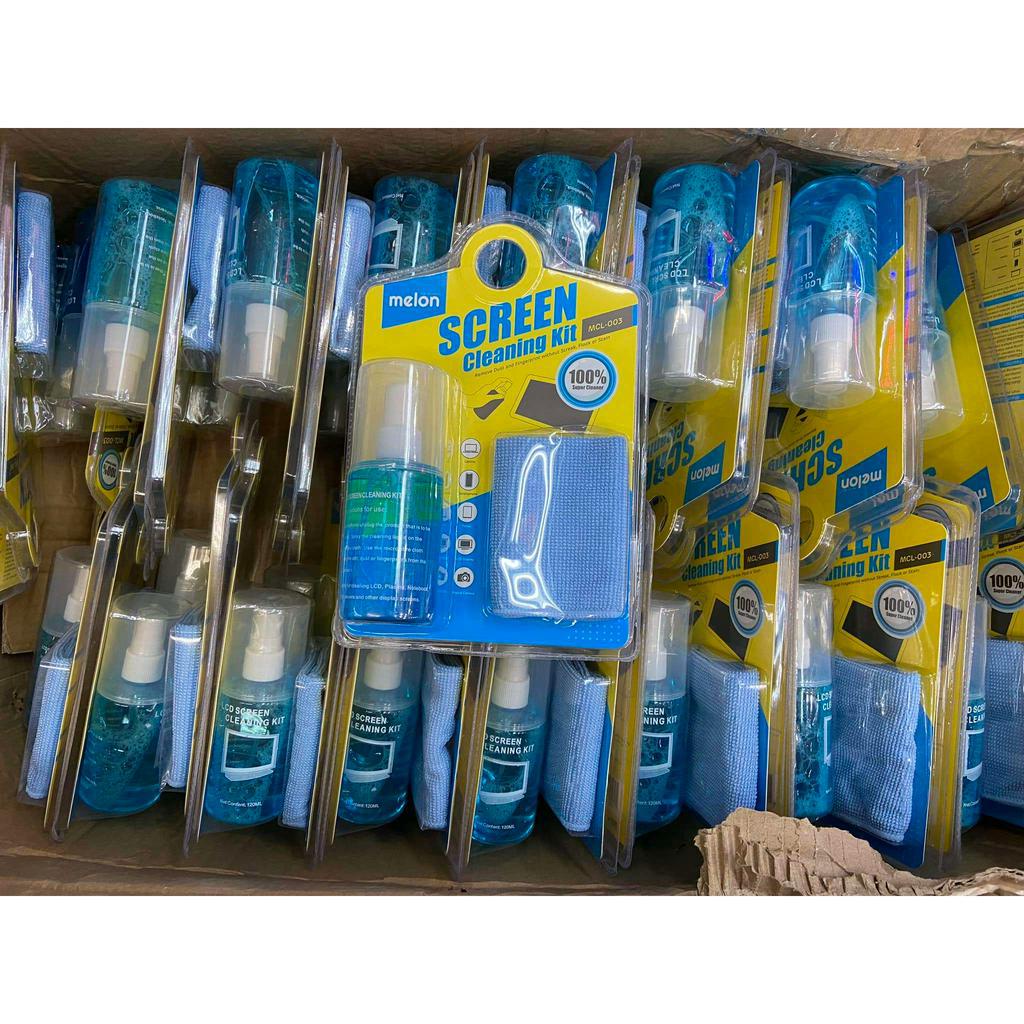 ส่งจากไทย Melon Screen Cleaning Kit MCL-003 น้ำยาเช็ดหน้าจอ พร้อมผ้าเช็ด พร้อมส่ง เช็ดได้ทั้งจอคอม จอทีวี จอมือถือ อื่นๆ