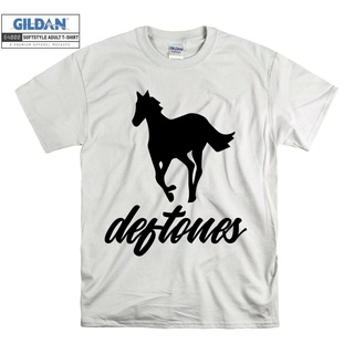 เสื้อยืดสีขาวเสื้อยืด พิมพ์ลายการ์ตูนมังงะ Deftones สไตล์ฮิปฮอป อเมริกา ของขวัญพิเศษ สําหรับผู้ชายS-4XL