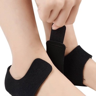 Ankle support Heel Gel ผ้ารองส้นเท้าเสริมเจลลดการกระแทก แผ่นรองส้นเท้า แผ่นใส่รองเท้า แผ้นรองรองเท้า ที่รัดข้อเท้า (L,S)