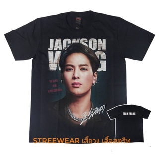 ราคาถูกเสื้อยืด jackson wang team wang  t-shirts S-5XL