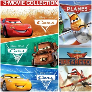 DVD หนังการ์ตูน Cars ครบ 3 ภาค &amp; Planes ครบ 2 ภาค #หนังการ์ตูน #แพ็คสุดคุ้ม