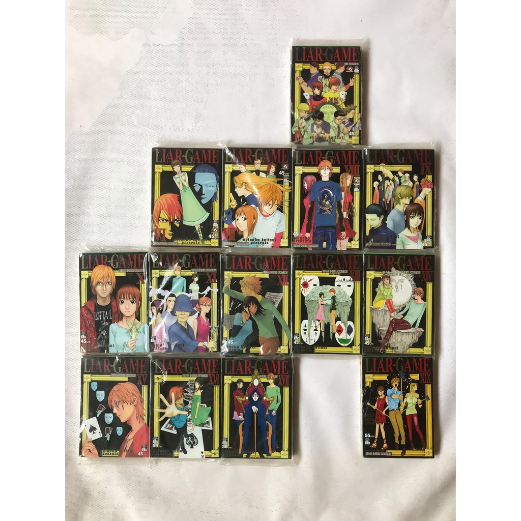 Liar Game เกมหลอกคนลวง เล มท 4 6 7 8 9 10 11 12 13 14 15 16 17 19จบ Shopee Thailand