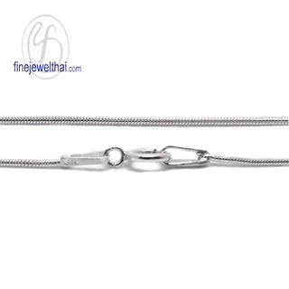 Finejewelthai สร้อยคอ สร้อยคอเงิน-เงินแท้/ Silver925-Chain-Necklace - LSK020_18