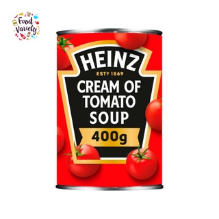 Heinz Cream of Tomato Soup 400g ไฮนซ์ ซุปครีมมะเขือเทศพร้อมบริโภค 400g