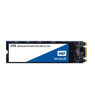 WDSSD2TB-M.2-3D NAND 5YEAR  WDSSD BLUE 2TB M.2 2280 SATA 3(6GB/S)READ 560MB/S,