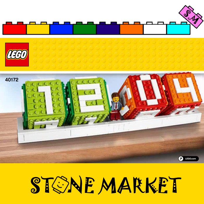 [S•M] Lego Seasonal 40172 Iconic Brick Calendar