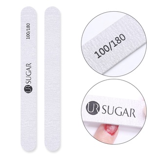 Ur SUGAR ตะไบขัดเล็บ 100/180 1 ชิ้น