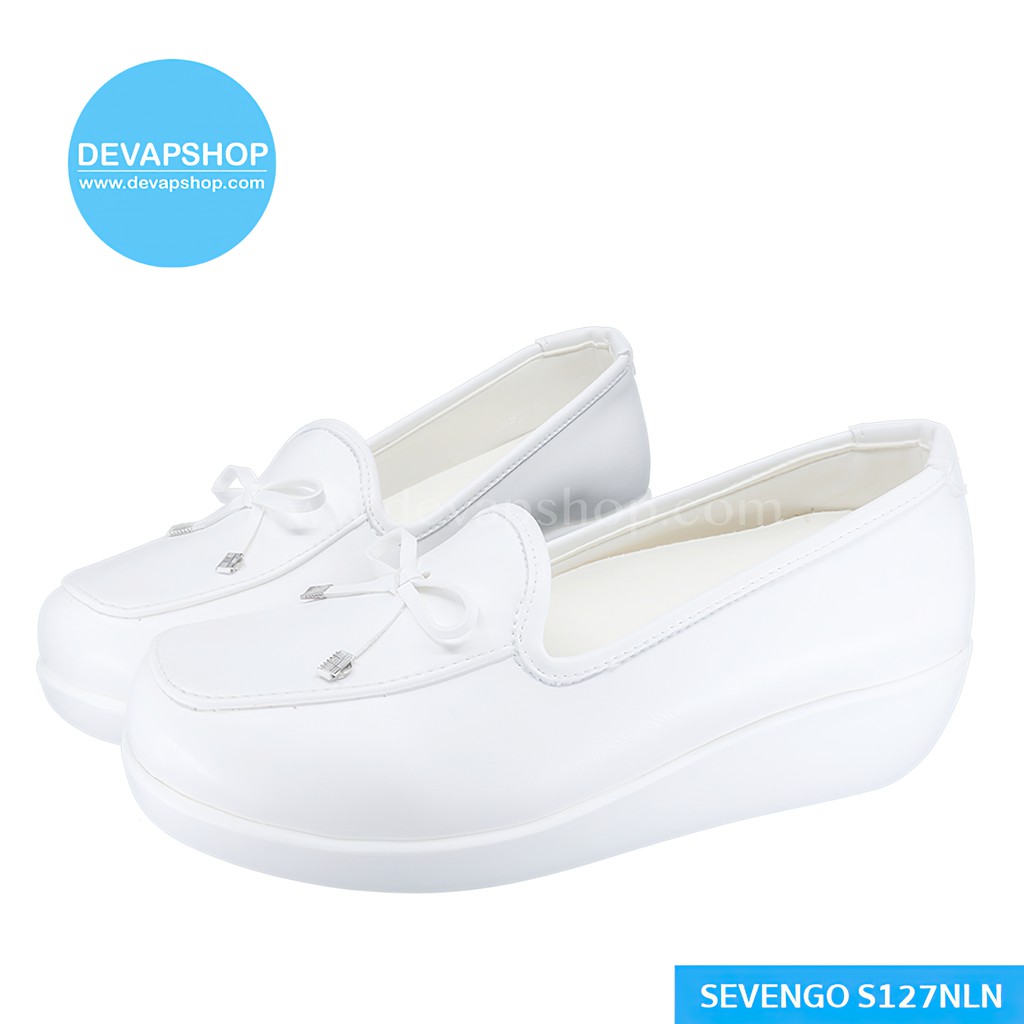 SEVENGO รหัส s127nln รองเท้าพยาบาล นักศึกษาพยาบาล สีขาว Nurse Shoes