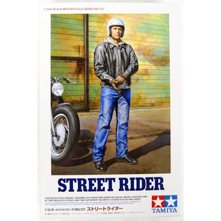 โมเดลรถมอเตอร์ไซด์ Tamiya 1/12 TA14137 STREET RIDER