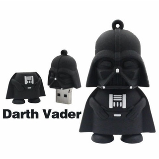 Pendrive 128 Gb 64gb 32gb 16gb 8gb 1gb Darth Vader Usb 2 . 0 แฟลชไดรฟ์สําหรับพีซีของขวัญ Star Wars Hero