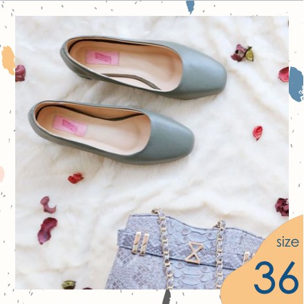 ไซส์ 36 Reese Olive หนังแท้