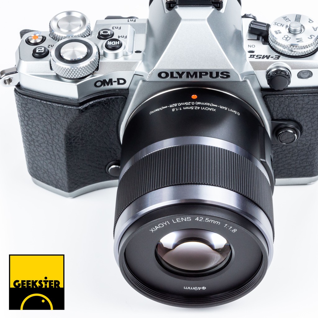 ♞✲∈เลนส์ XiaoYi 42.5mm f1.8 🇹🇭พร้อมส่ง Auto Focus OLYMPUS / LUMIX ( 42.5 mm f 1.8 m43 / YI  )