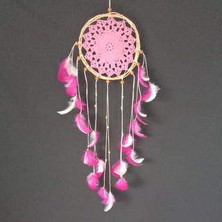 Handmade crochet dream catcher 24×70cm