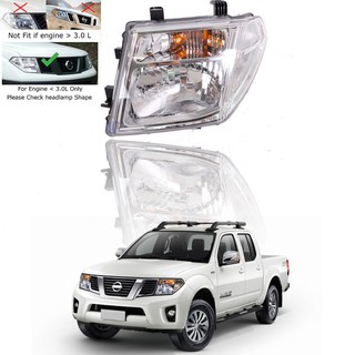 ไฟหน้า นิสสัน นาวารา NISSAN NAVARA D40 กระบะ 2005 - 2014 ซ้าย 1 ดวง รุ่นธรรมดา