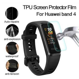 ฟิล์มกันรอยหน้าจอ Tpu สําหรับ Huawei Band 4