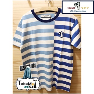 NEW SMILEYHOUND STRIPE TEE SIZE S