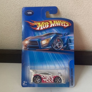 White Pearl Metallic 2005 Hot WheelS MITSUBISHI ECLIPSE #174