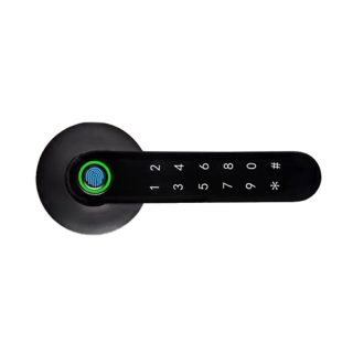 Kadonio ล็อคดิจิตอล ลูกบิดประตูดิจิตอล สมาร์ทล็อค ล็อคลายนิ้วมือ Smart lock ล็อคประตูสวิง Digital Door lock กลอนประตูดิจิตอล ลายนิ้วมือ / รหัสผ่าน / กุญแจ TUYA HD-406