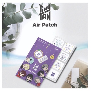 พร้อมส่ง/ของแท้ - BTS TINY TAN - Air Patch สติกเกอร์ติดหน้ากากอนามัย 1 ซอง มี 8 ชิ้น