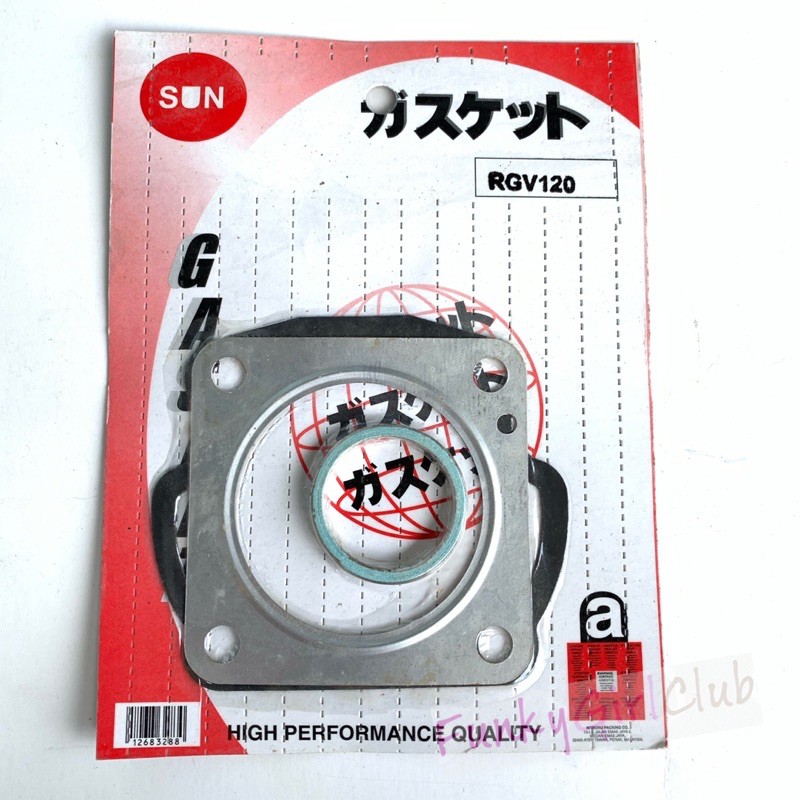 RGV120 GASKET TOP SET STANDARD RGV 120