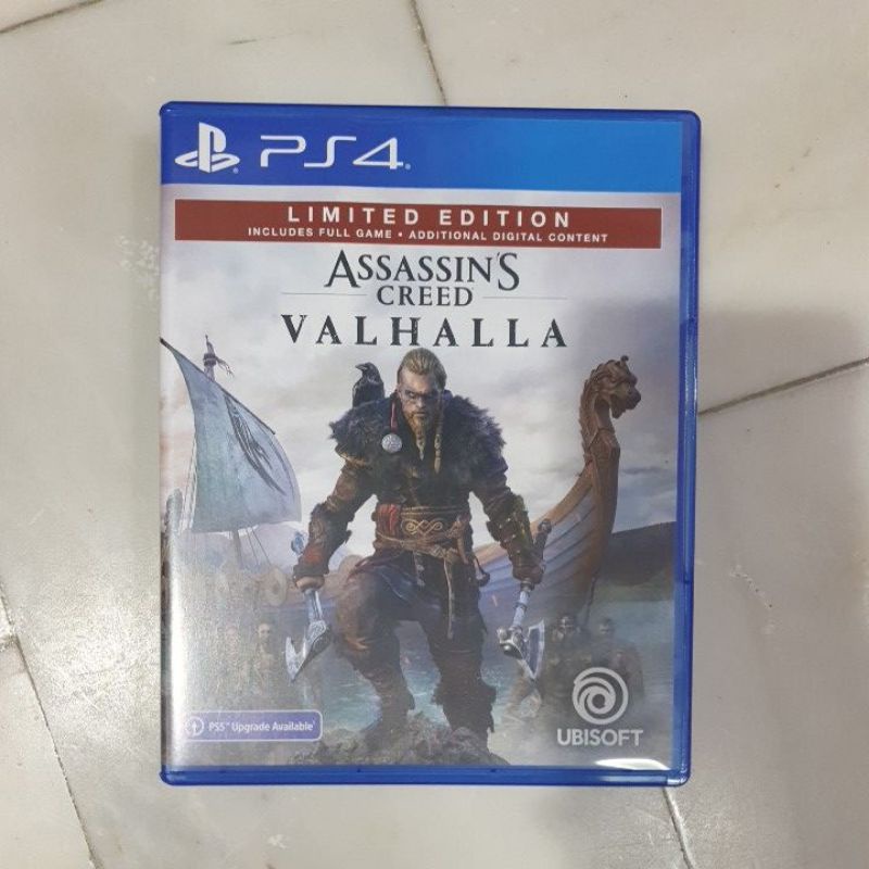 เกมส์ PS4 Assassin's creed Valhalla Limited Edition สภาพดี