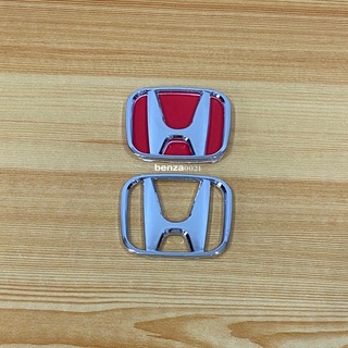 โลโก้* Honda ติดพวงมาลัย ขนาด* 4 x 4.9 cm ราคาต่อชิ้น