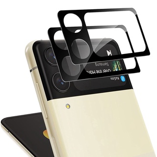 ฟิล์มกระจกนิรภัยใส Hd สําหรับ Samsung Galaxy Z Flip 3 1 ชิ้น