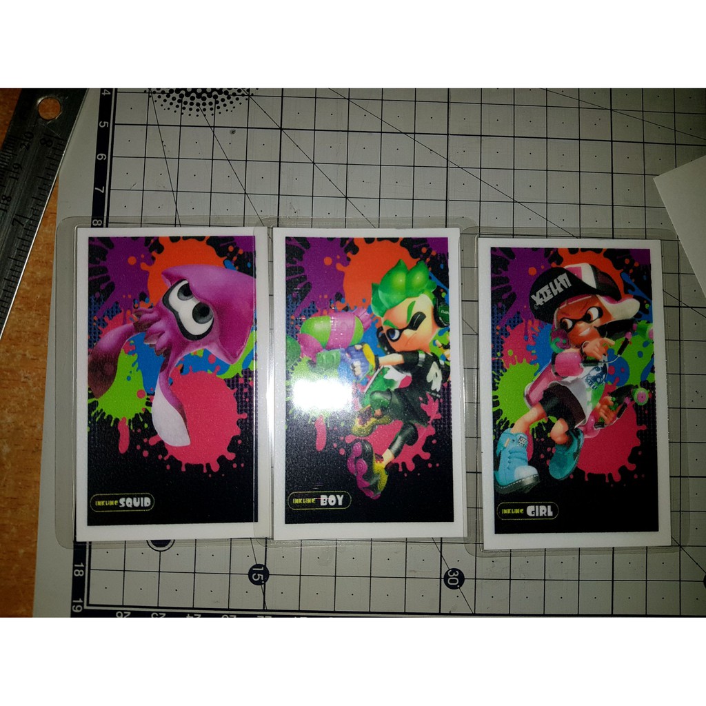 Splatoon  27 ใบแบบซื้อทีละ ใบ ใช้ได้กับทั้งภาค 1 2 3