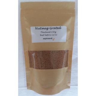 ลูกจันทน์เทศขูด Nutmeg Nutmeg Grated 150g Bag Aspiceandi