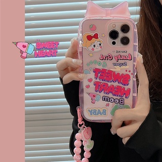 เคสโทรศัพท์มือถือ กันกระแทกสี่มุม สีชมพู สําหรับ iPhone 14 14pro 14max 14prm iPhone 13 13pro 13prm iPhone 11 7Plus 8Plus Xr XS Max 12 Pro Max