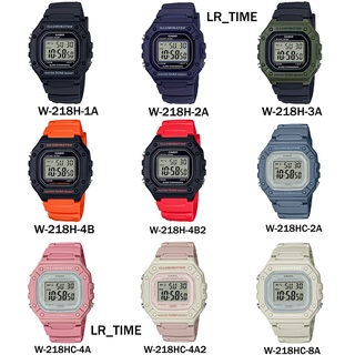 Casio ของแท้ 100% W-218H-1A/W-218H-2A/W-218H-3A/W-218H-4B/W-218H-4B2/W-218HC นาฬิกาผู้หญิง ประกัน 1 ปี