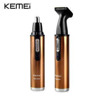 Kemei KM-6629 เครื่องโกนหนวดไฟฟ้า 2 in 1